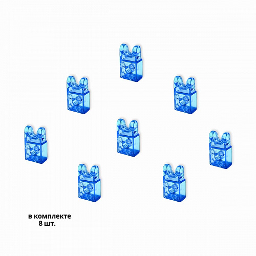 Кирпичик 2*2 с шарово-подшипниковым креплением для WeDo 2.0 (8шт.)